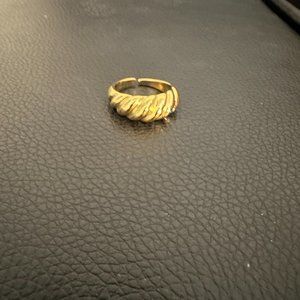 Zoe Belle Croissant Ring Size 7 (somewhat adjustable)